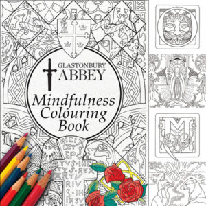 Glastonbury Abbey Mindfulness Colouring Book